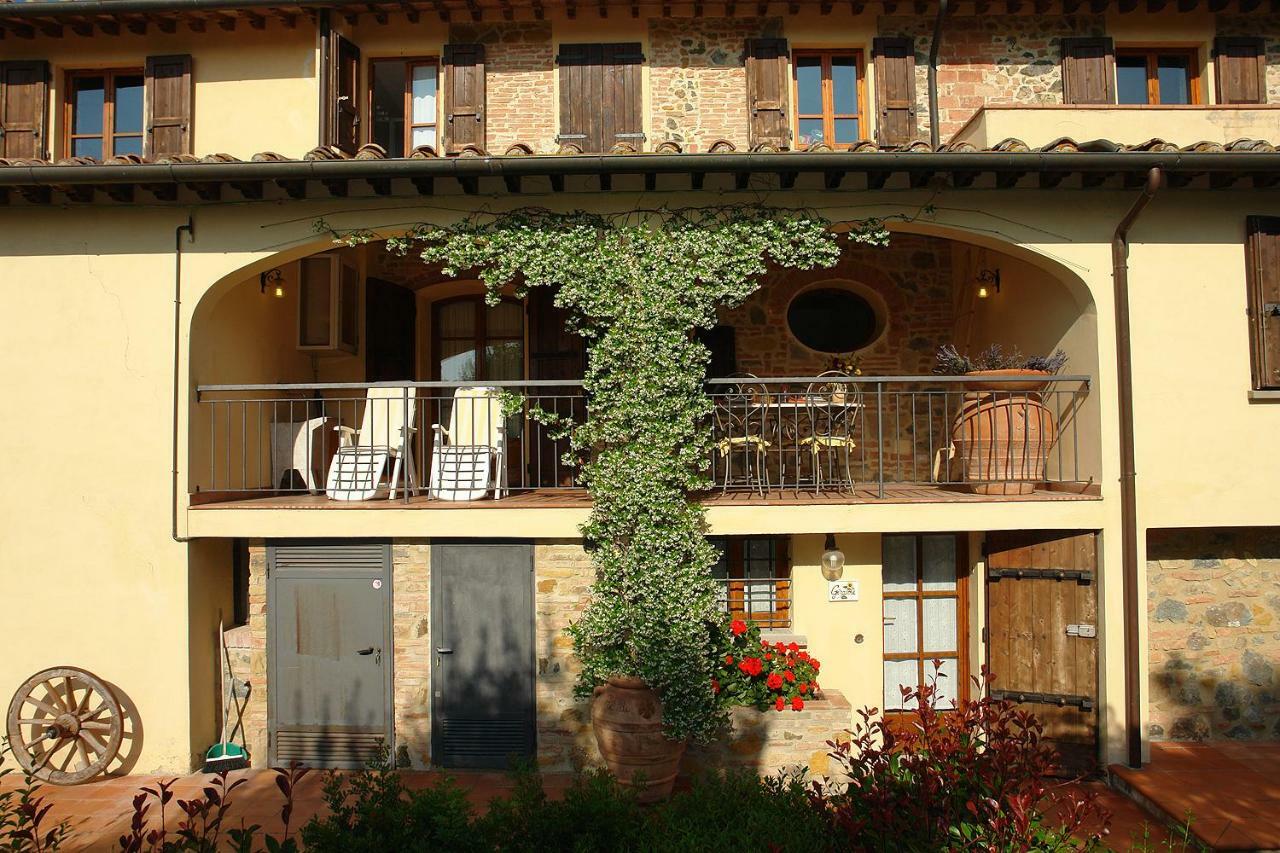 Apartamento Pie Di Costa Montaione Exterior foto